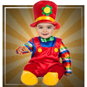 Déguisements de Clowns et Arlequins pour bébés